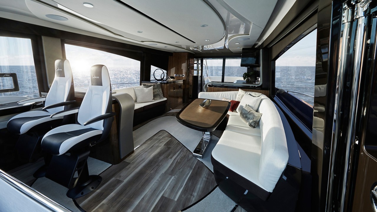 Intérieur du yacht LY680 Lexus